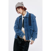 Unisex Jacket Vintage Denim Jacket